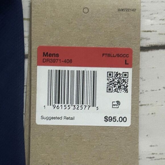 Nike Mens 4-Star 2023 Stadium Away Jersey Blue Size Large DR3971-406 - Picture 4 of 8